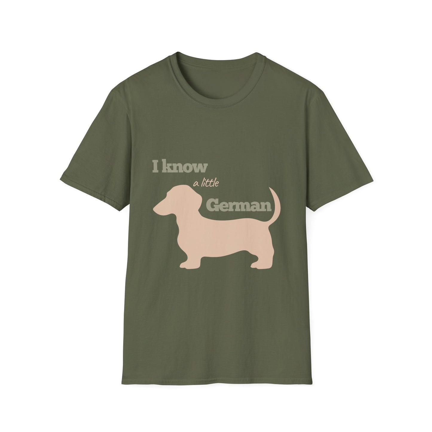 “I Know a Little German” Tee