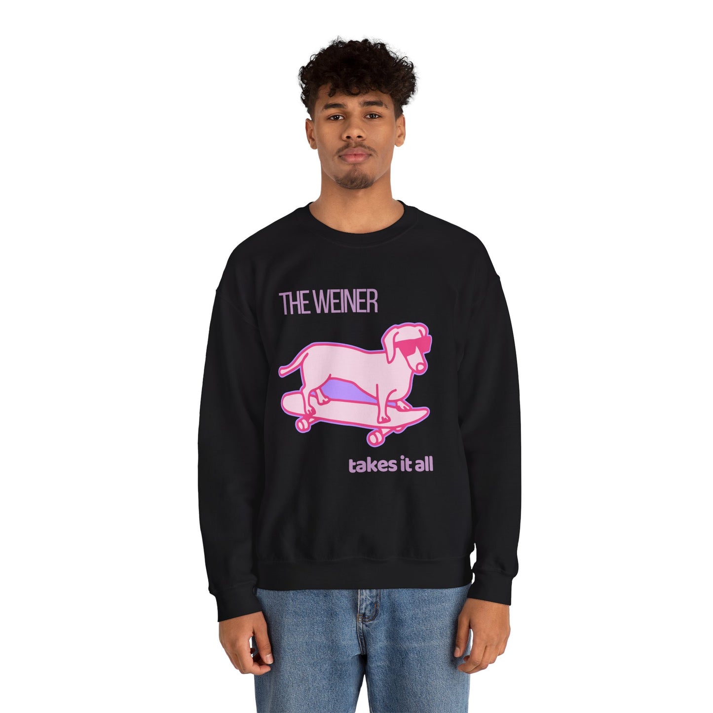 The Weiner Takes it All - Crewneck Sweatshirt