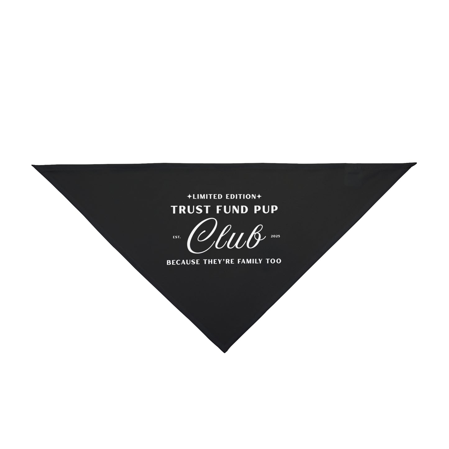 Trust Fund Pup Club - Dog Bandana