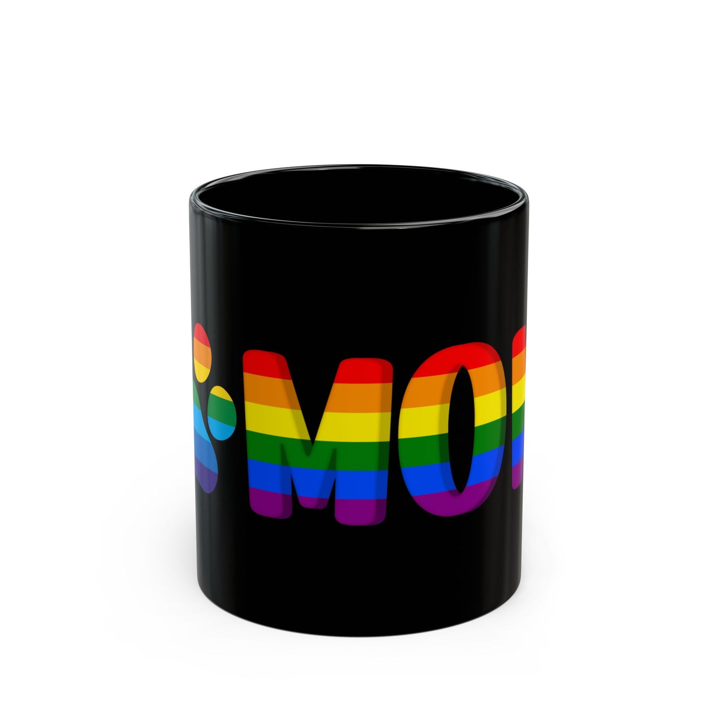 PRIDE Dog Mom - 11 oz Mug