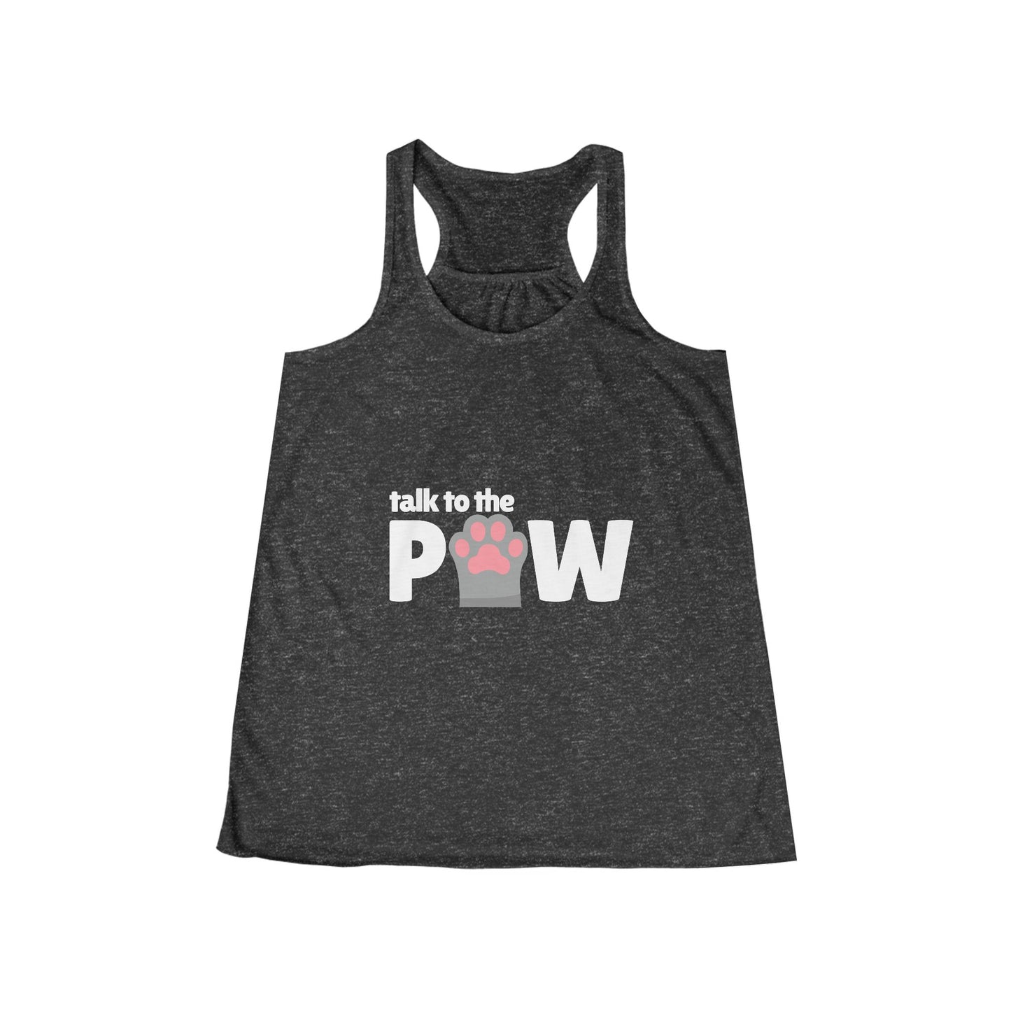 Talk to the PAW- Women’s Racerback Tank