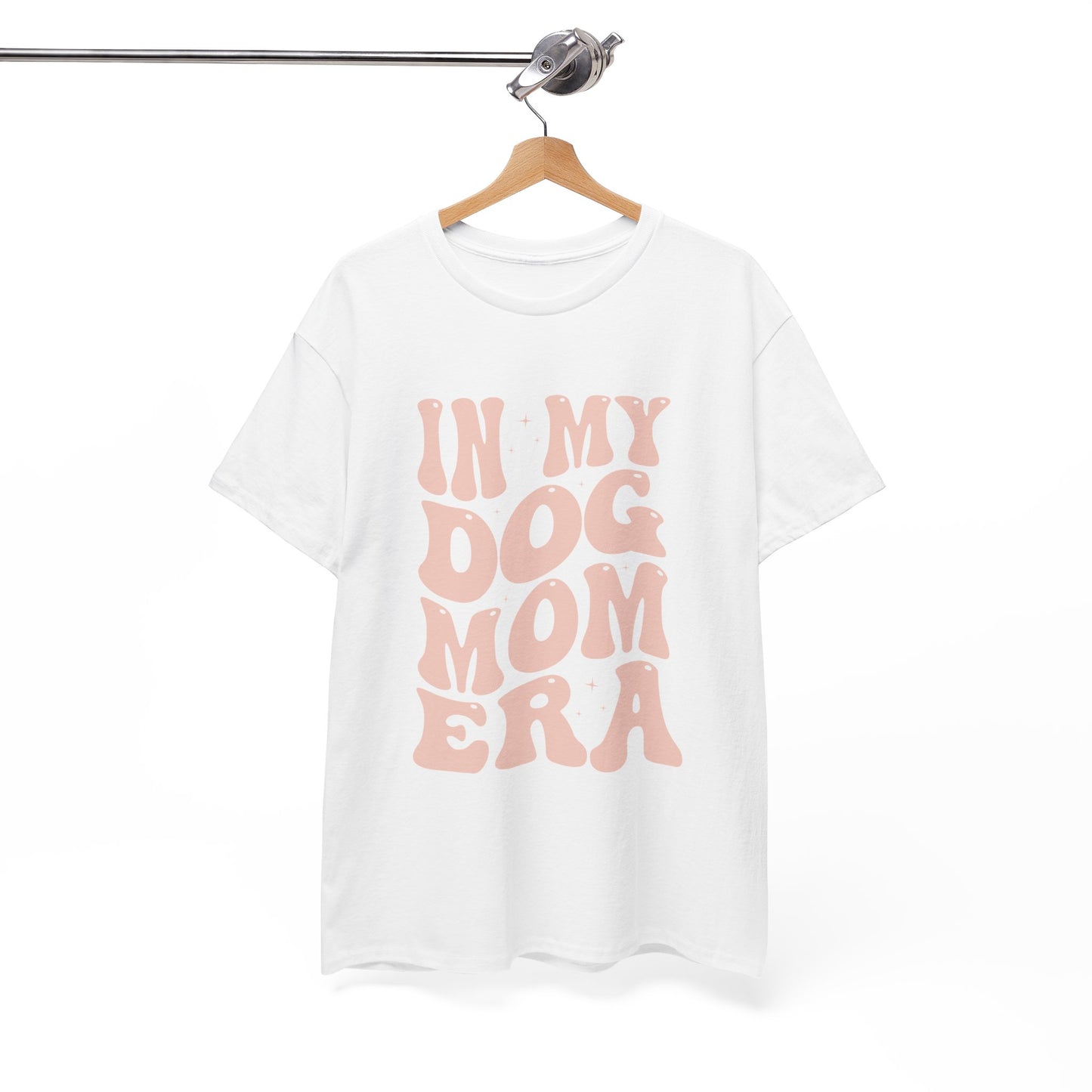 In My Dog Mom Era - Unisex Tee (Light Pink)