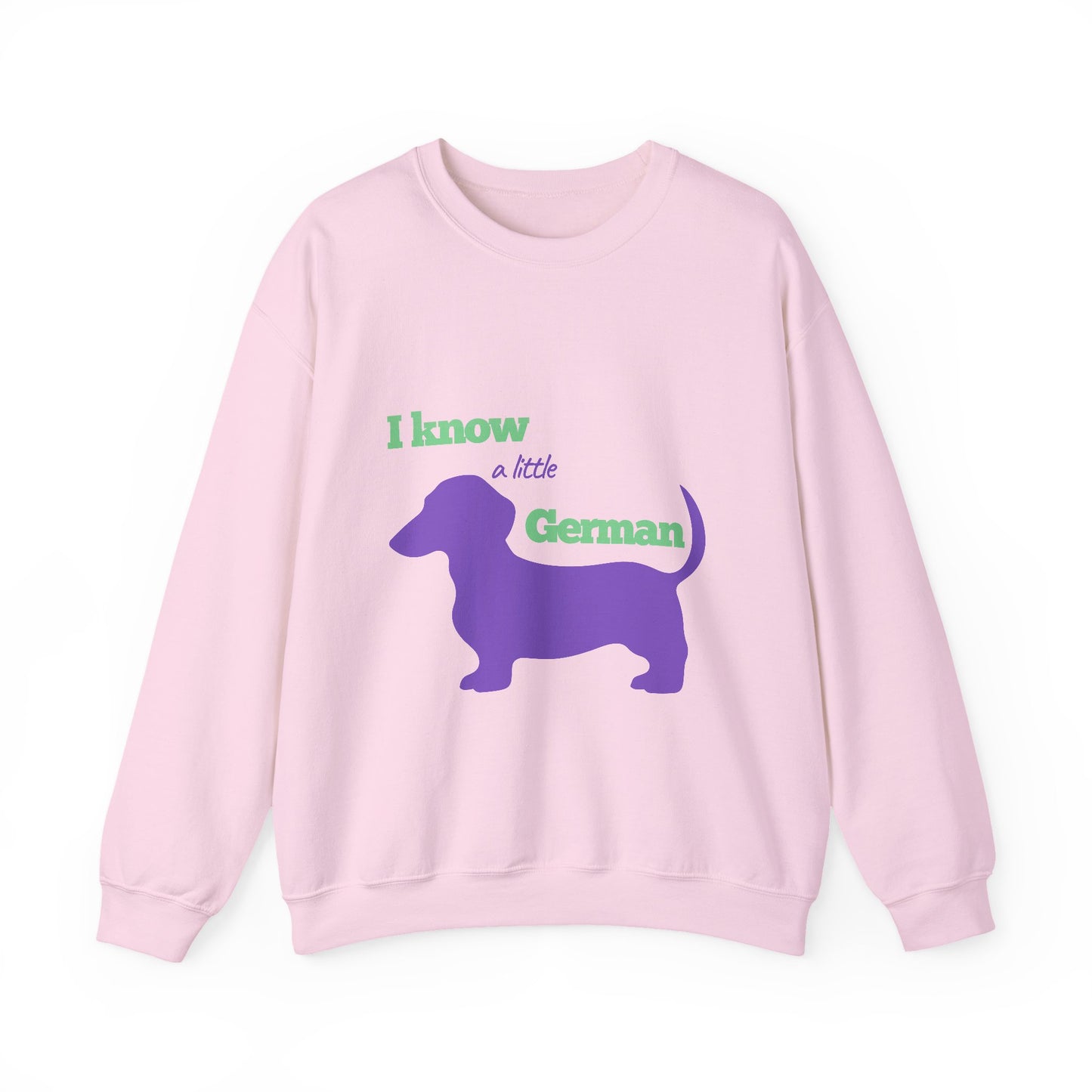“I Know a Little German”- Unisex Crewneck Sweatshirt