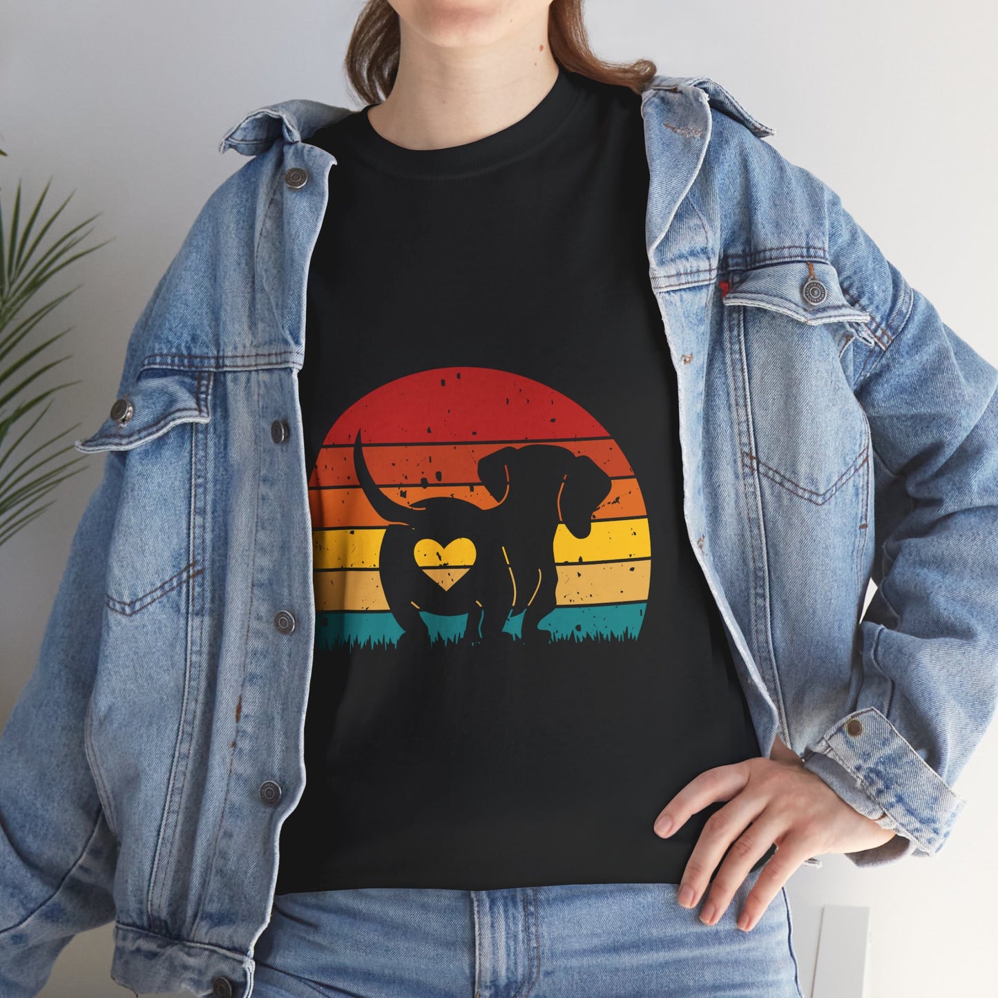 Sunset Doxie - Unisex Tee