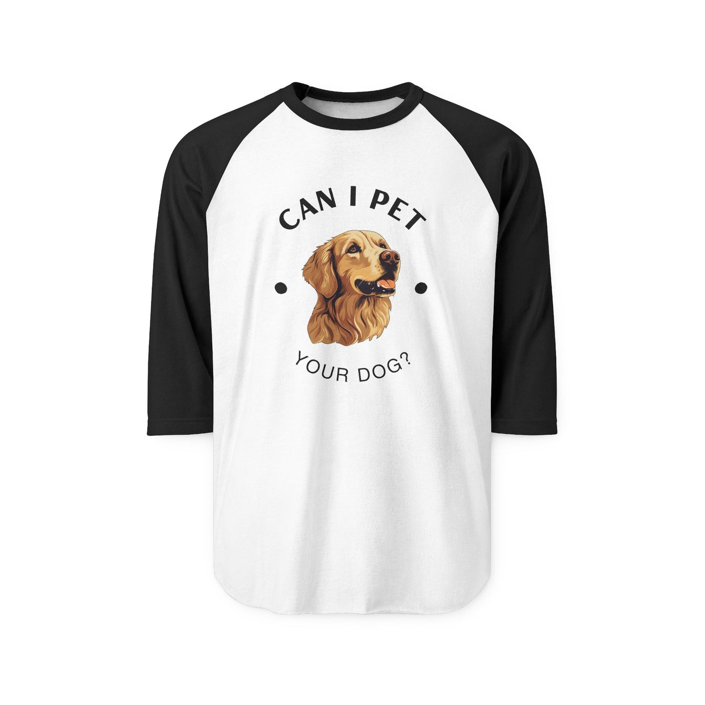 Can I pet your dog? - Unisex Baseball Tee