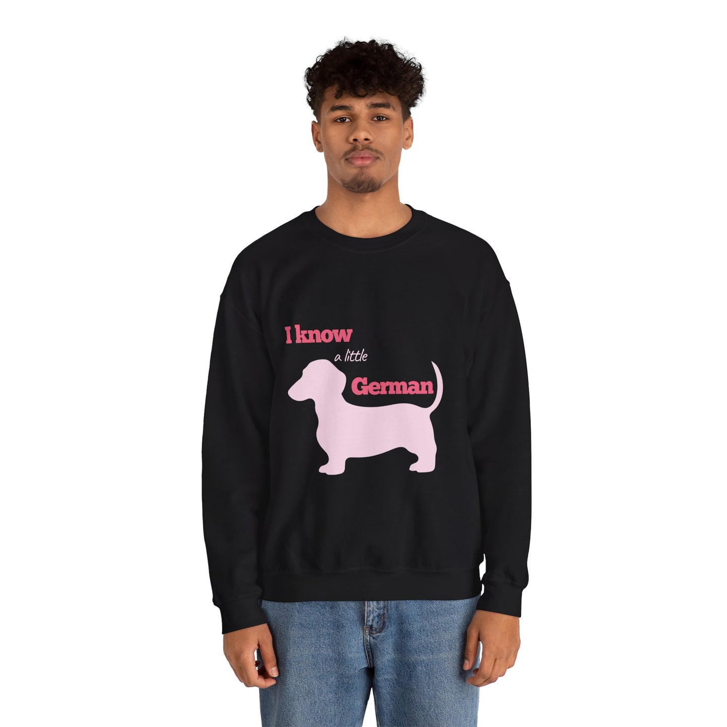 “I Know a Little German”- Unisex Crewneck Sweatshirt