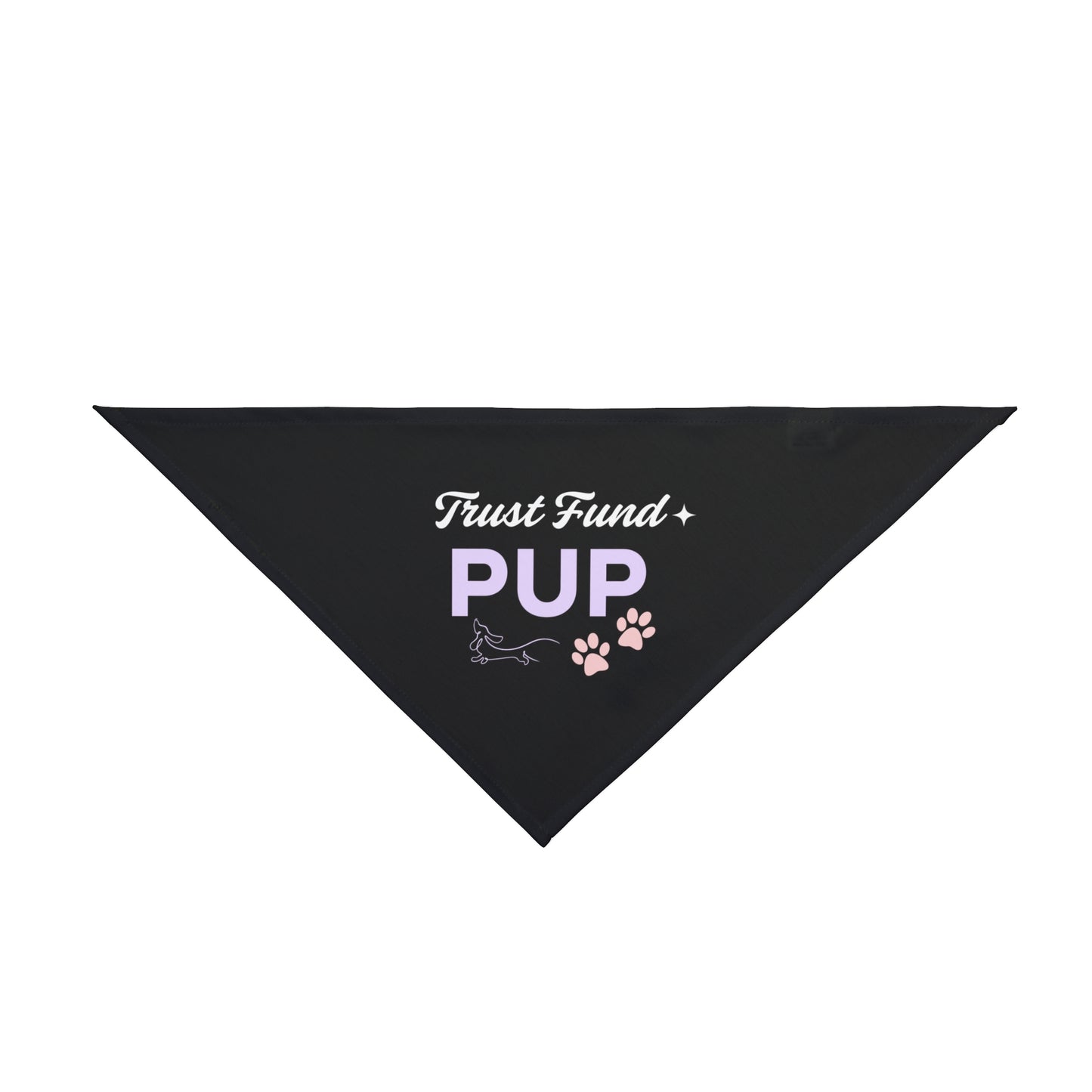 Trust Fund Pup Bandana - Lavender
