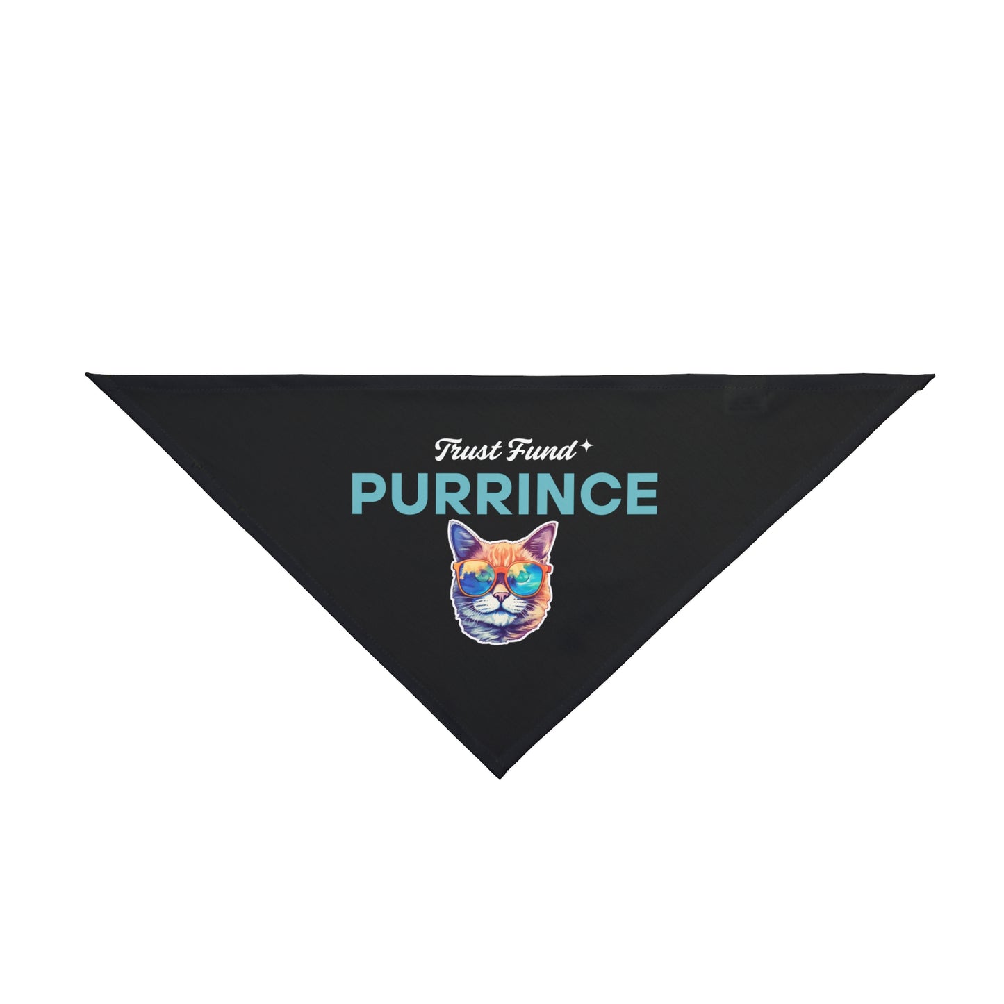 Trust Fund Purrince - Cat Bandana