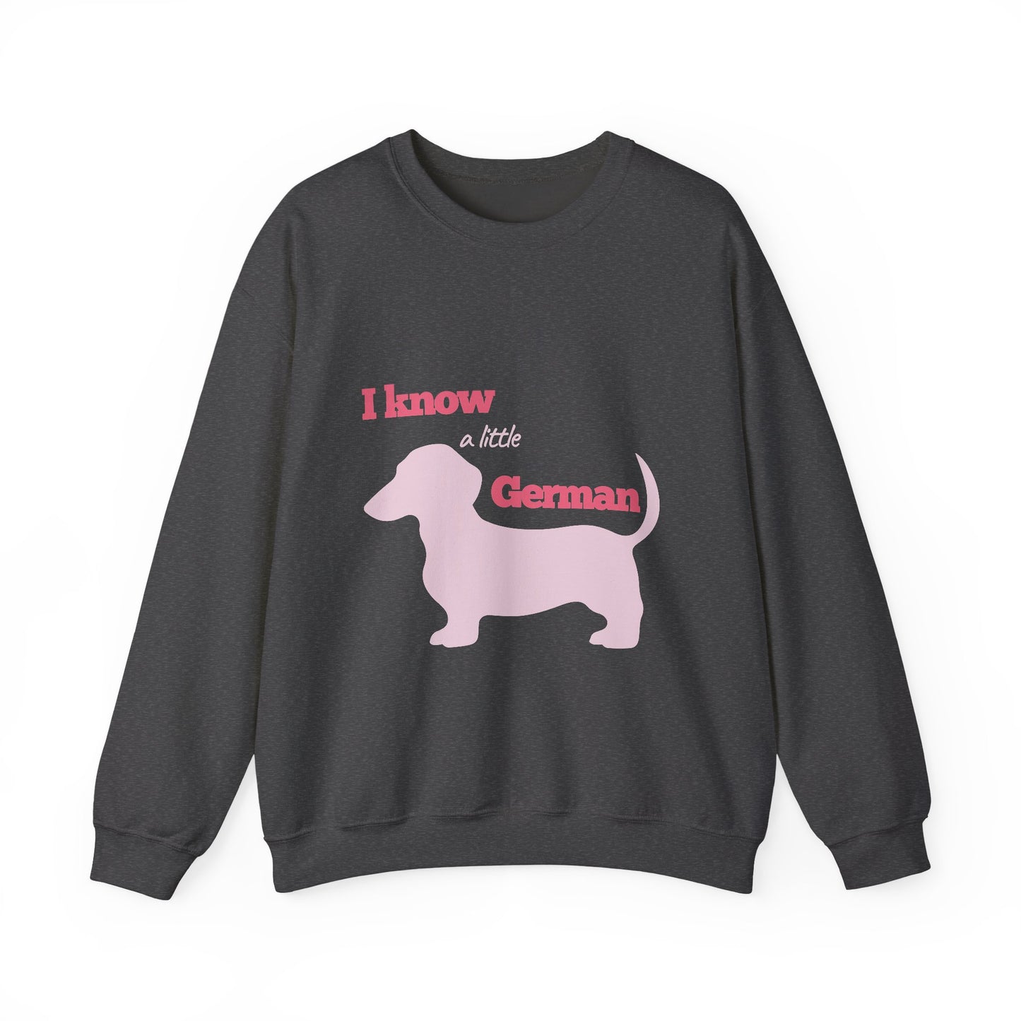 “I Know a Little German”- Unisex Crewneck Sweatshirt