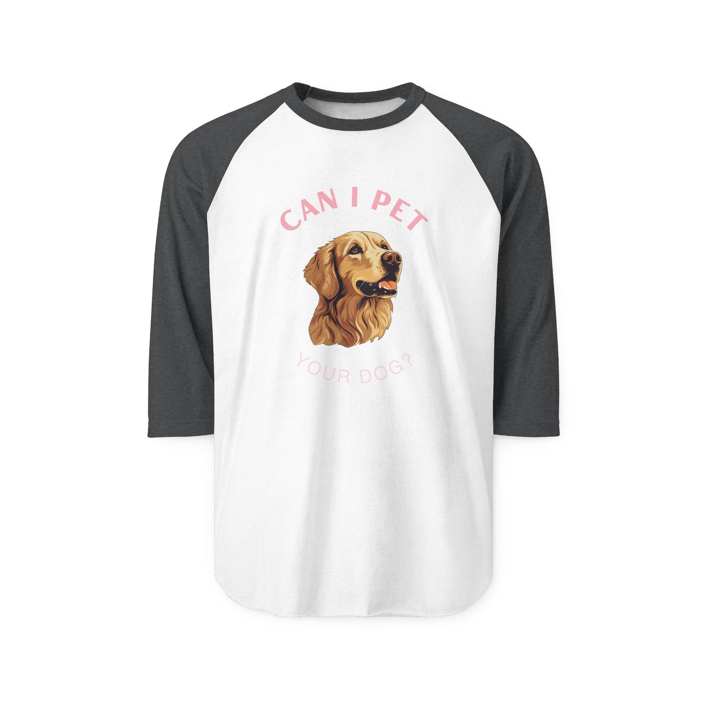 Can I pet your dog? - Unisex Baseball Tee