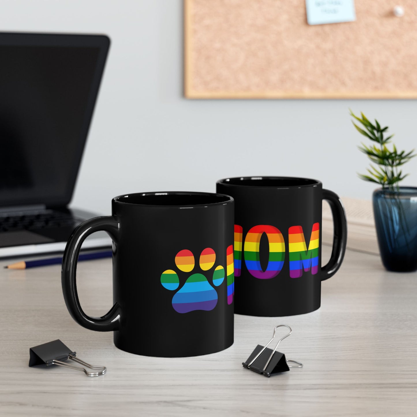 PRIDE Dog Mom - 11 oz Mug