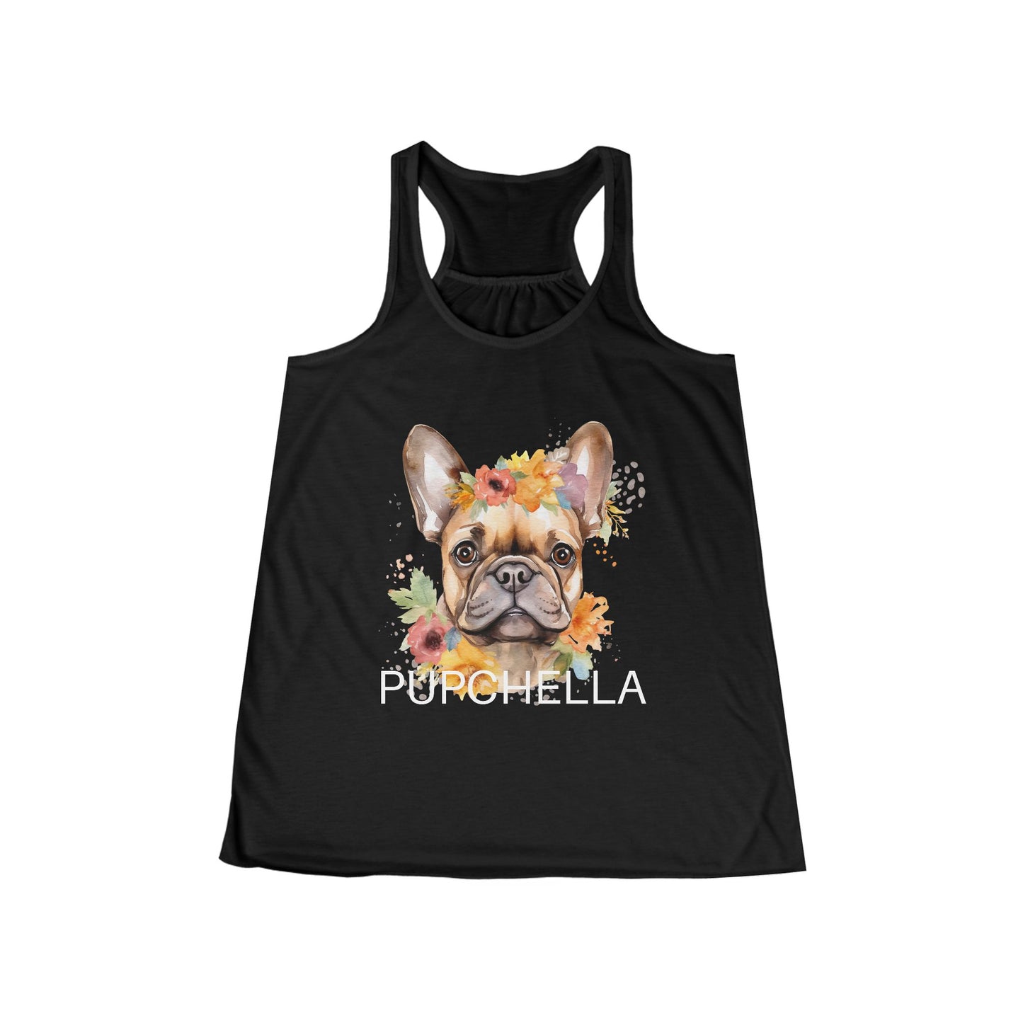 "Pupchella" – Women’s Racerback Tank