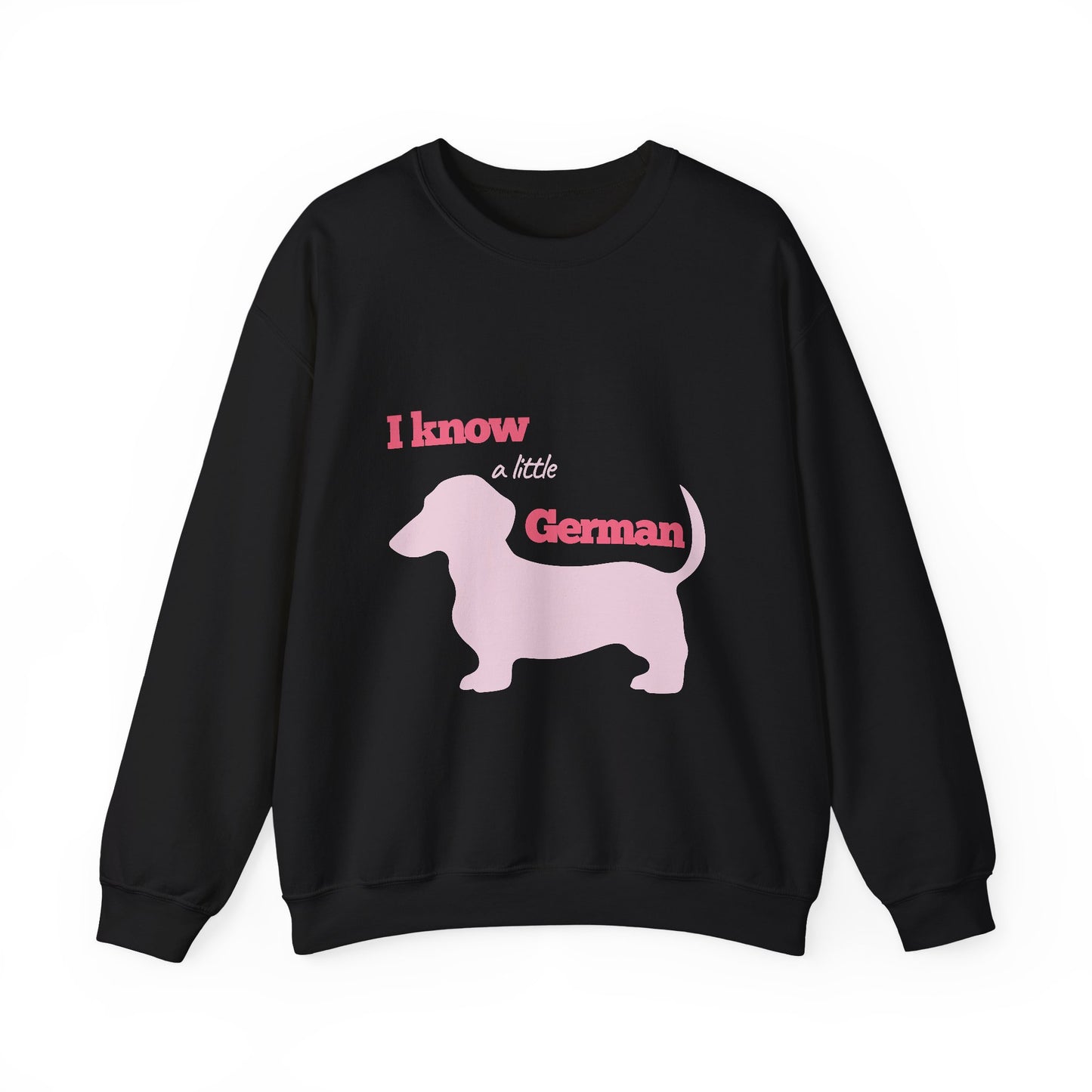 “I Know a Little German”- Unisex Crewneck Sweatshirt