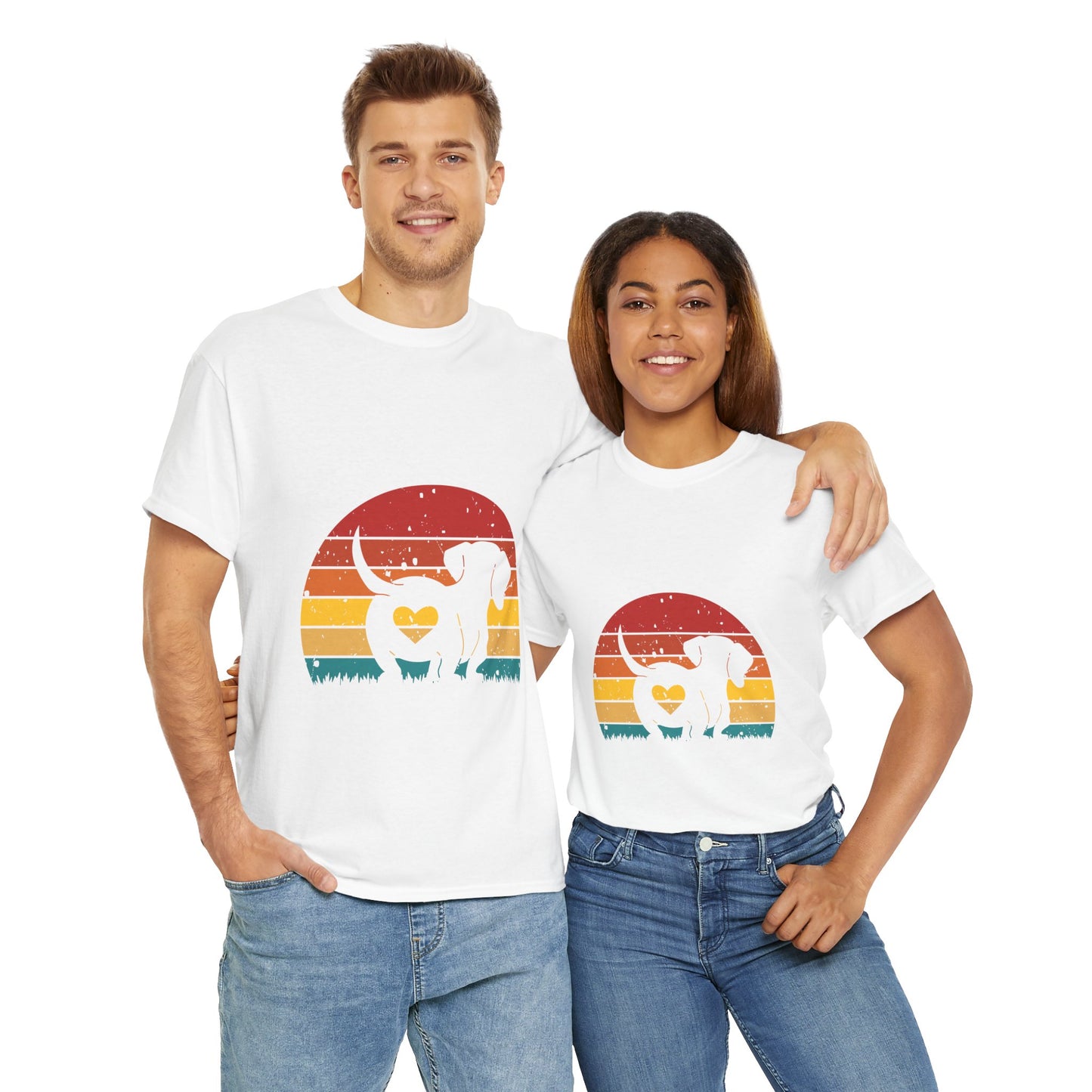 Sunset Doxie - Unisex Tee