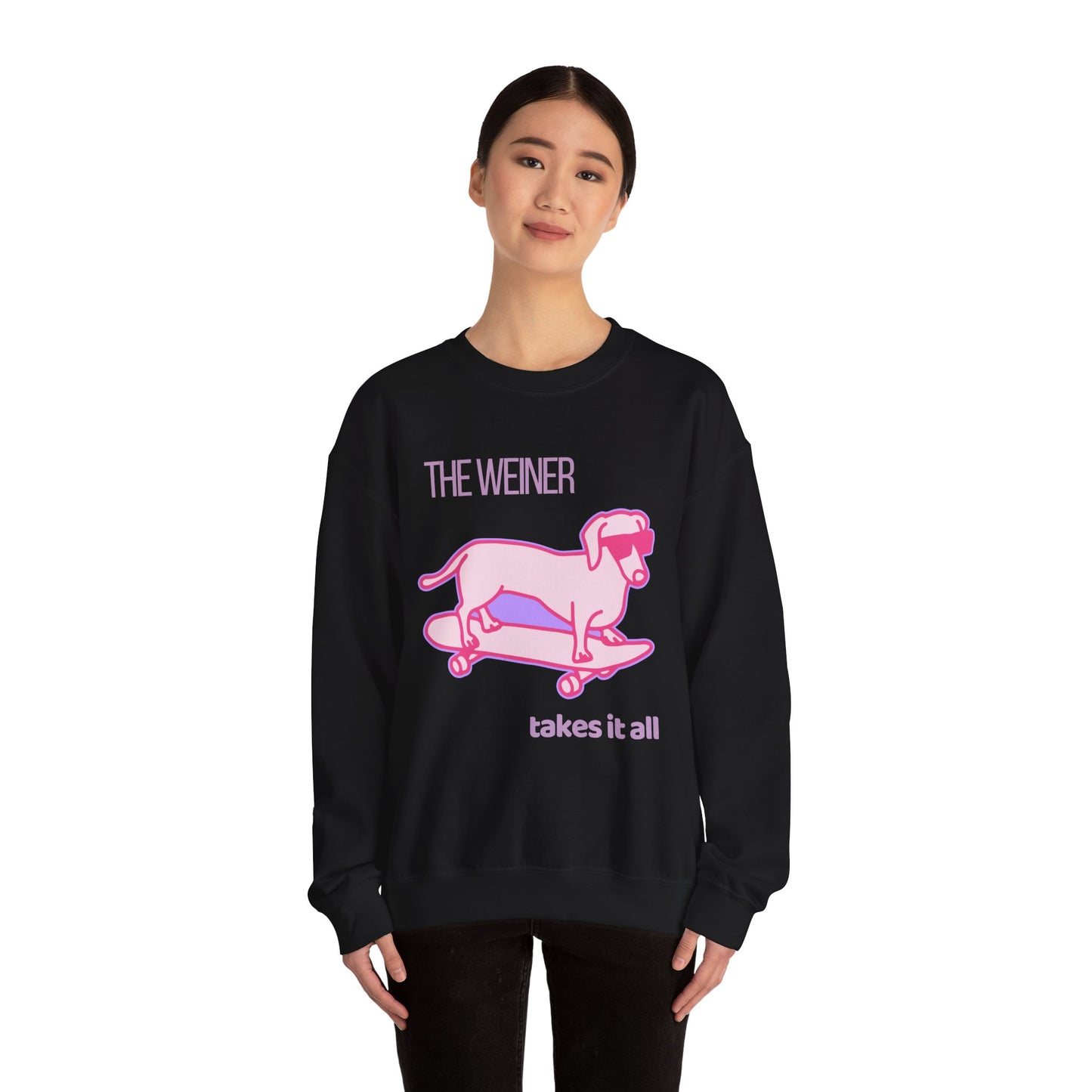 The Weiner Takes it All - Crewneck Sweatshirt