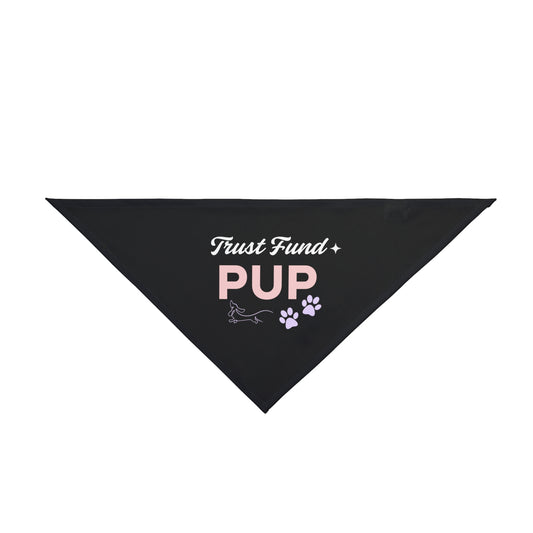 Trust Fund Pup Bandana Light Pink