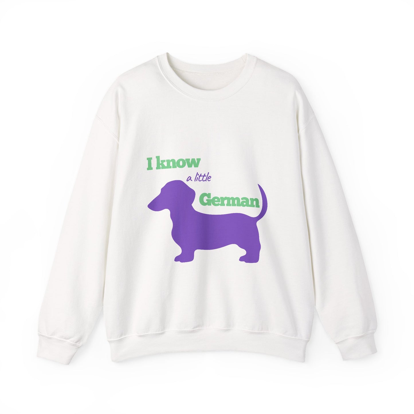 “I Know a Little German”- Unisex Crewneck Sweatshirt