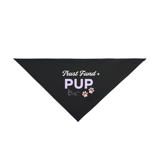 Trust Fund Pup Bandana - Lavender