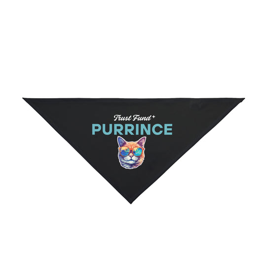 Trust Fund Purrince - Cat Bandana