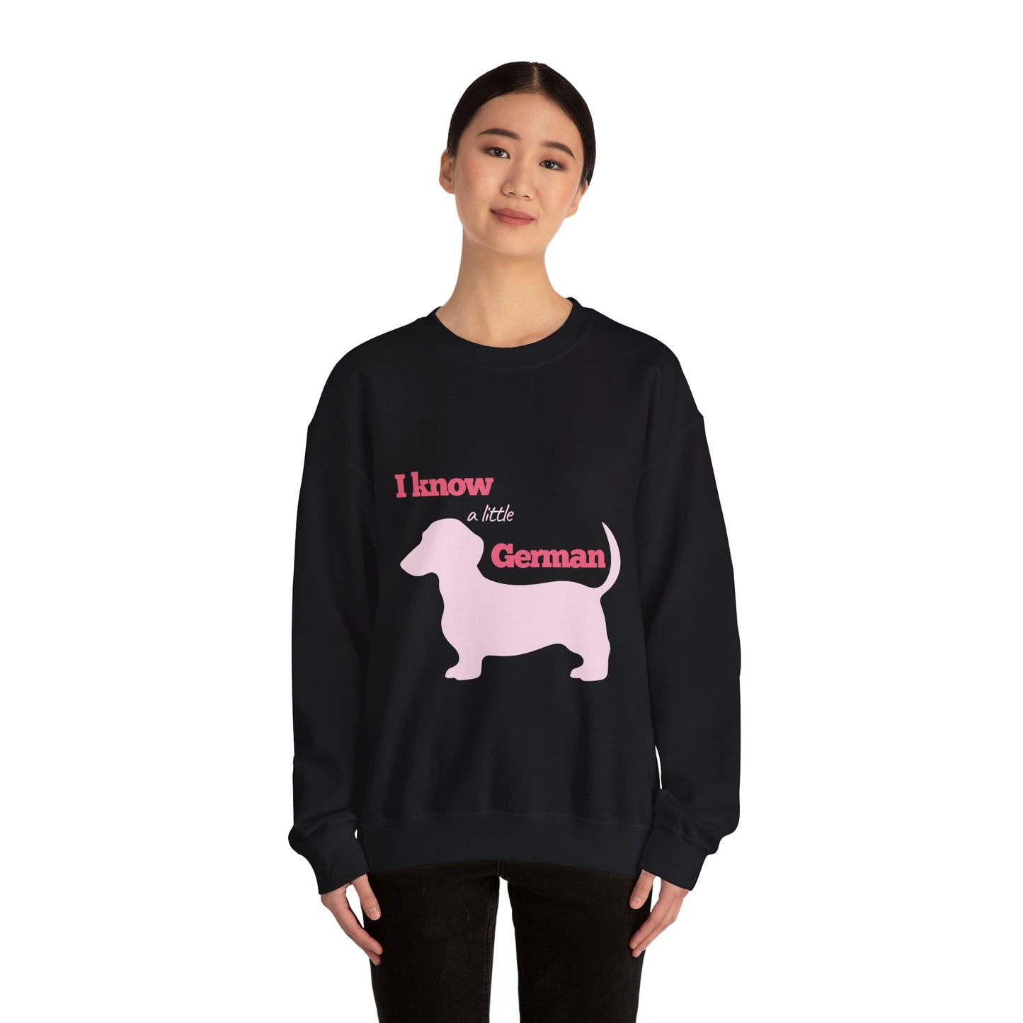 “I Know a Little German”- Unisex Crewneck Sweatshirt