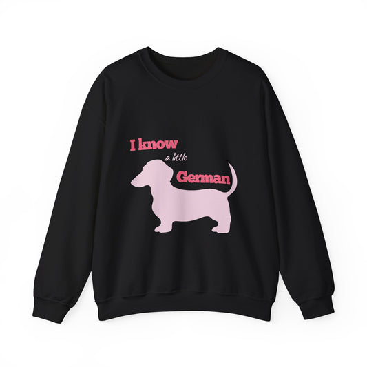 “I Know a Little German”- Unisex Crewneck Sweatshirt